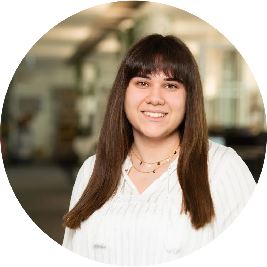 Sarah Gern, Marketing Managerin bei VTH Marketing & Media.